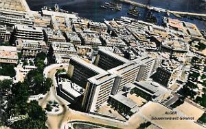 Alger - Vue aerienne - Gouvernement General